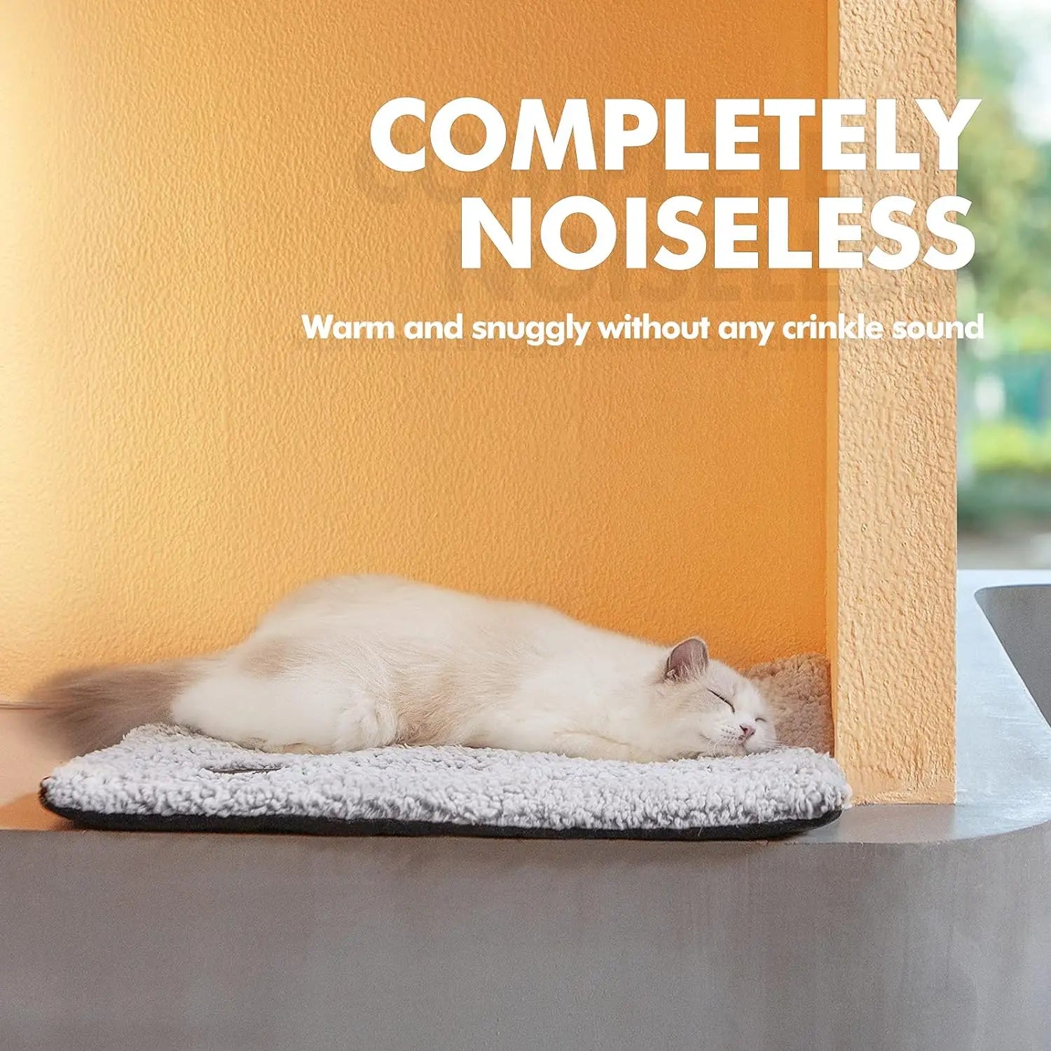 Self-Heating Pet Mat, Super Soft Aluminum Film Dog Mattress for Sleeping, Cat and Dog Bed Mat for Small and Medium Cats Dogs